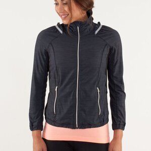 Lululemon Run: Denim Commuter Black Nada Jacket